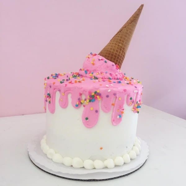 Birthday Cake & Ice Cream Cone