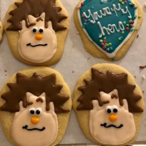 Boys Birthday Sugar Cookie Idea | Holland Cakery