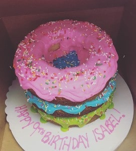 Donut Style Birthday Cake | Holland Cakery 'n' Sweets